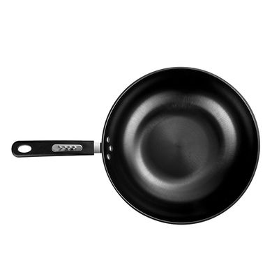 Family 12.5inch Kitchen Thick Bottom Frying Pan 9.5cm Deep 2.35kg Scratch Resistant