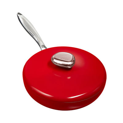 Die Casting 22cm Long Handle Non Stick Woks PFOA Free Cadmium Free